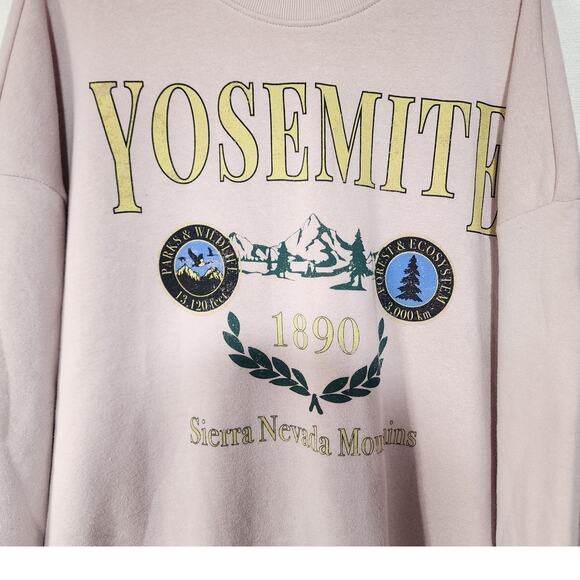 Yosemite 1890 Sierra Nevada mountains men's XXL Faded - Picture 3 of 6